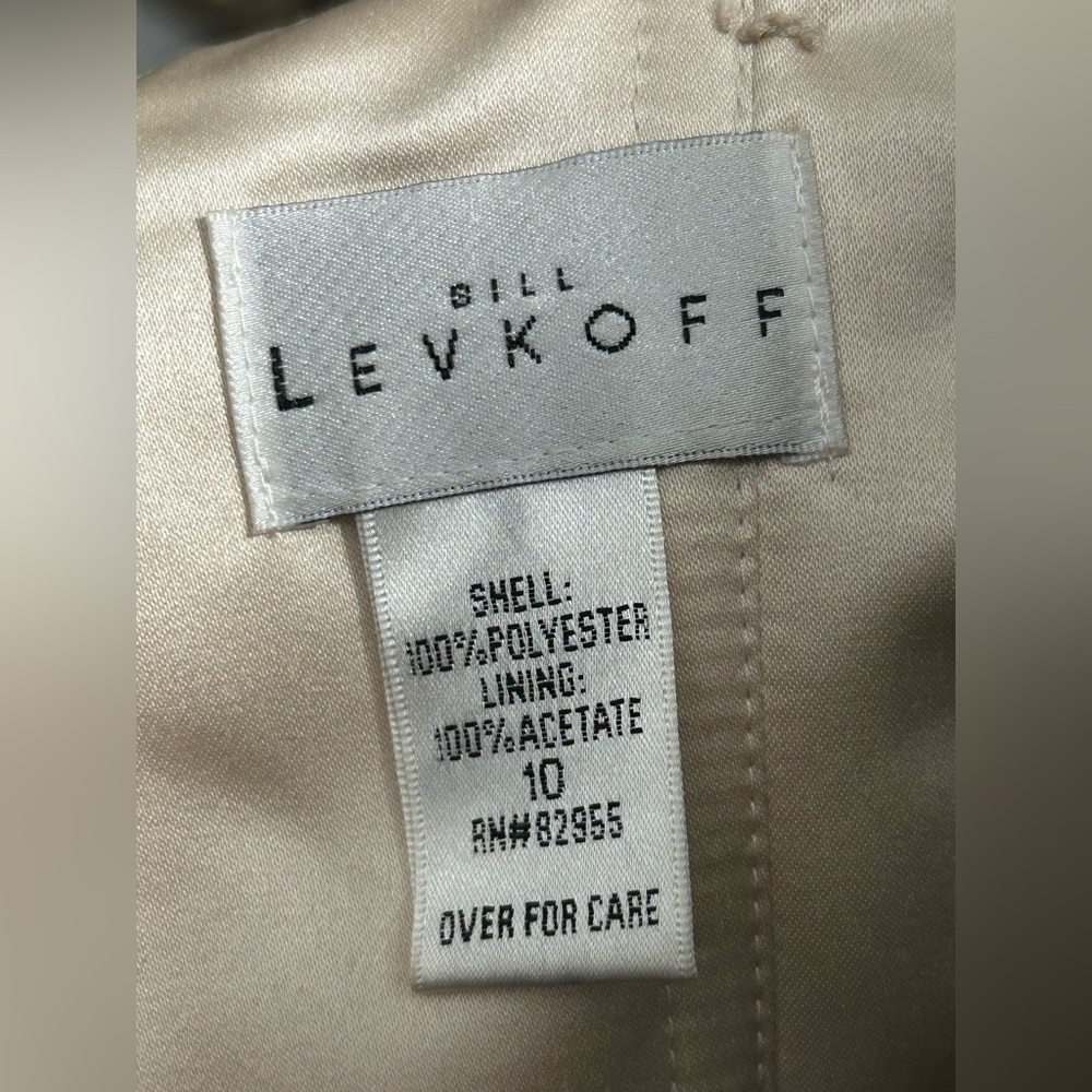 Bill Levkoff Prom Dress - 10 - Cream - Used - Picture 3 of 3